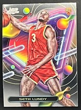 Seth Lundy 2023-24 Topps Cosmic Chrome Hawks ROOKIE Card RC #191