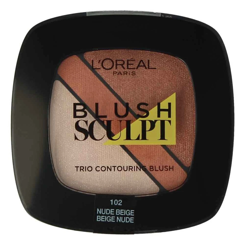 L'ORÉAL L´Oreal Make - Up Blush Trio 102 Nude Beige Sculpt