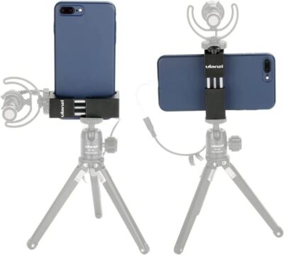 Ulanzi ST-02S 65mm-95mm Tripod Phone Mount Cold Shoe 1/4 Screw for Smartphone