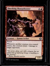 Shocking Sharpshooter - 121 - TDM - NM - MTG Magic the Gathering