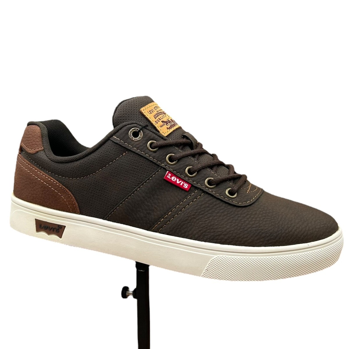 Levi's Mens Jaxon Casual Fashion Sneakers Size Brown Lace up Cushioned  Shoes
