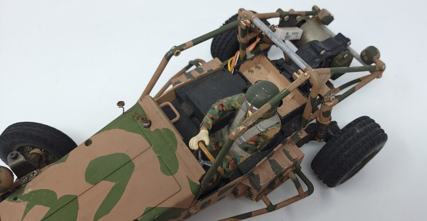 Vintage 1980s Tamiya Fast Attack RC Vehicle with Sand Blaster Tires eBay