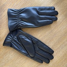 Lammfell Lederhandschuhe mit Kaschmirfutter - Damen