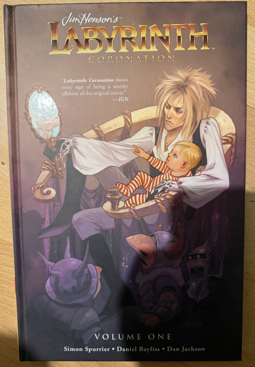 Jim Henson's Labyrinth Coronation Hardback Hardcover Aechaia Simon Spurrier