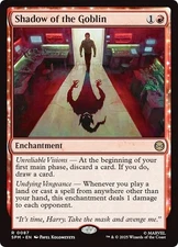 FOIL SHADOW OF THE GOBLIN mtg NM Marvel's Spider-Man 1 Rare