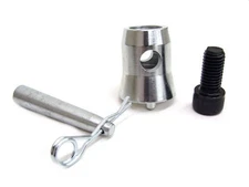 Truss Half Conical Coupler with Cotter Pin and R-clip for F34/F44 Box Corner Jun