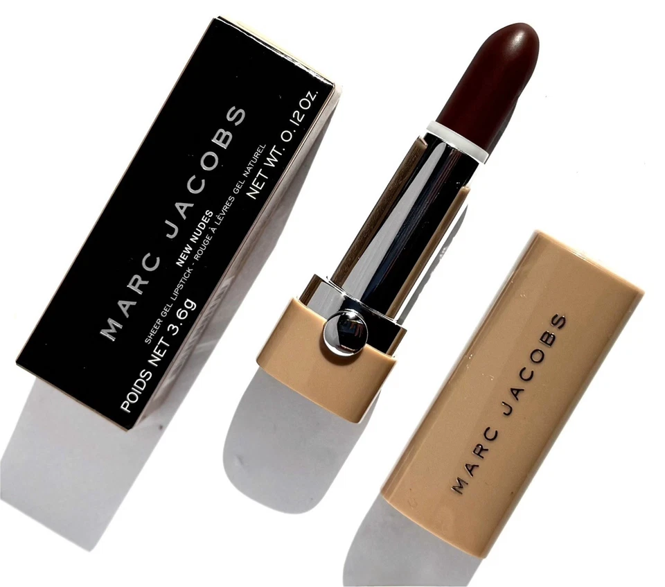 Marc Jacobs New Nudes Sheer Gel Lipstick 3,6g 158 May Day - Imagen 3 de 3