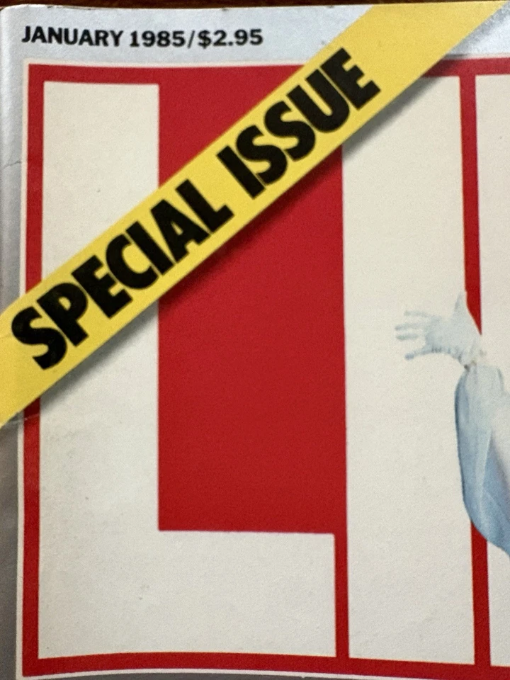 LIFE Magazine Jan 1985 Special 1984 The Year In Pictures Newsstand Ed Excel Cond - Image 2 of 4