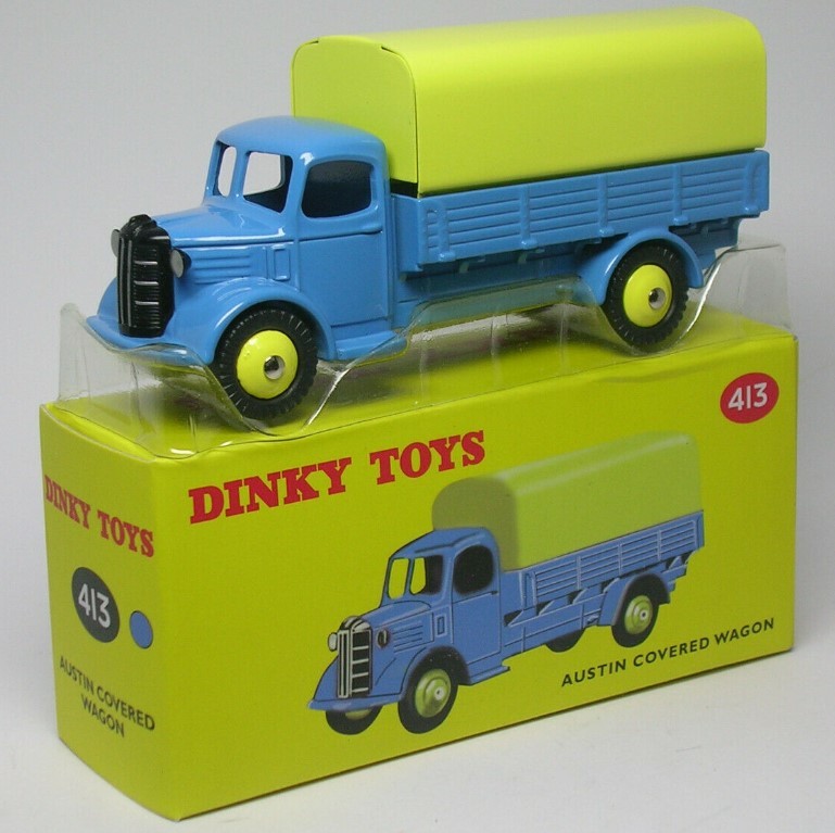 Dinky Toys Austin wagon bâché bleu cadeau collectionneur