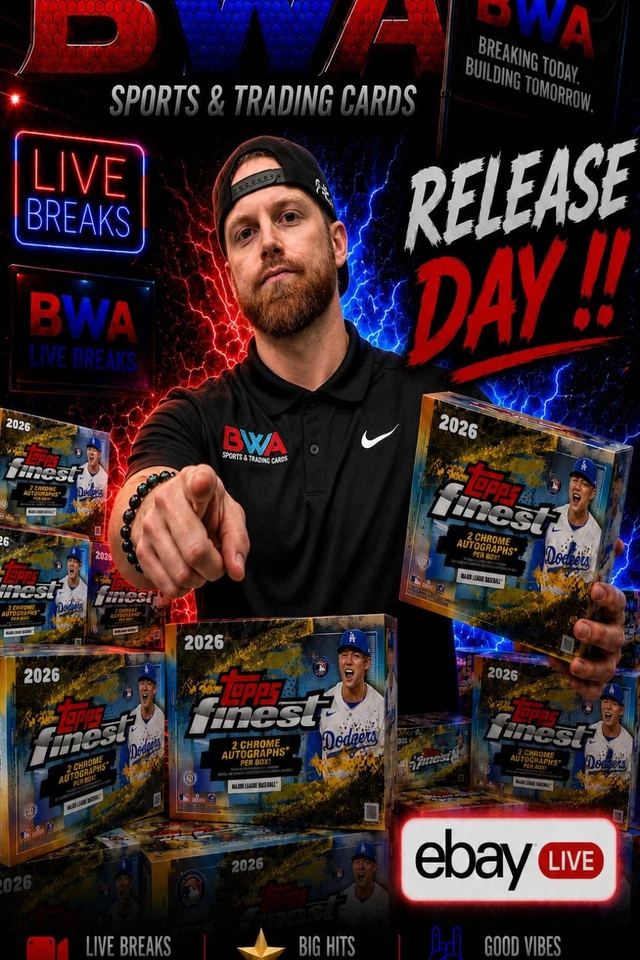 TOPPS FINEST BASEBALL RELEASE DAY W/ JRED !