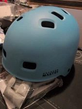 OUTDOOR MASTER MULTI SPORT HELMET SIZE MEDIUM  BLUE in COLOR ~NEW~