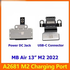 Charging Port For Macbook Air 13" M2 A2681 USB-C Connector 2022 Year 821-03673-A