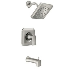 MOEN Genta 82760SRN Tub and Shower Faucet Set VALVE Included Brushed Nickel