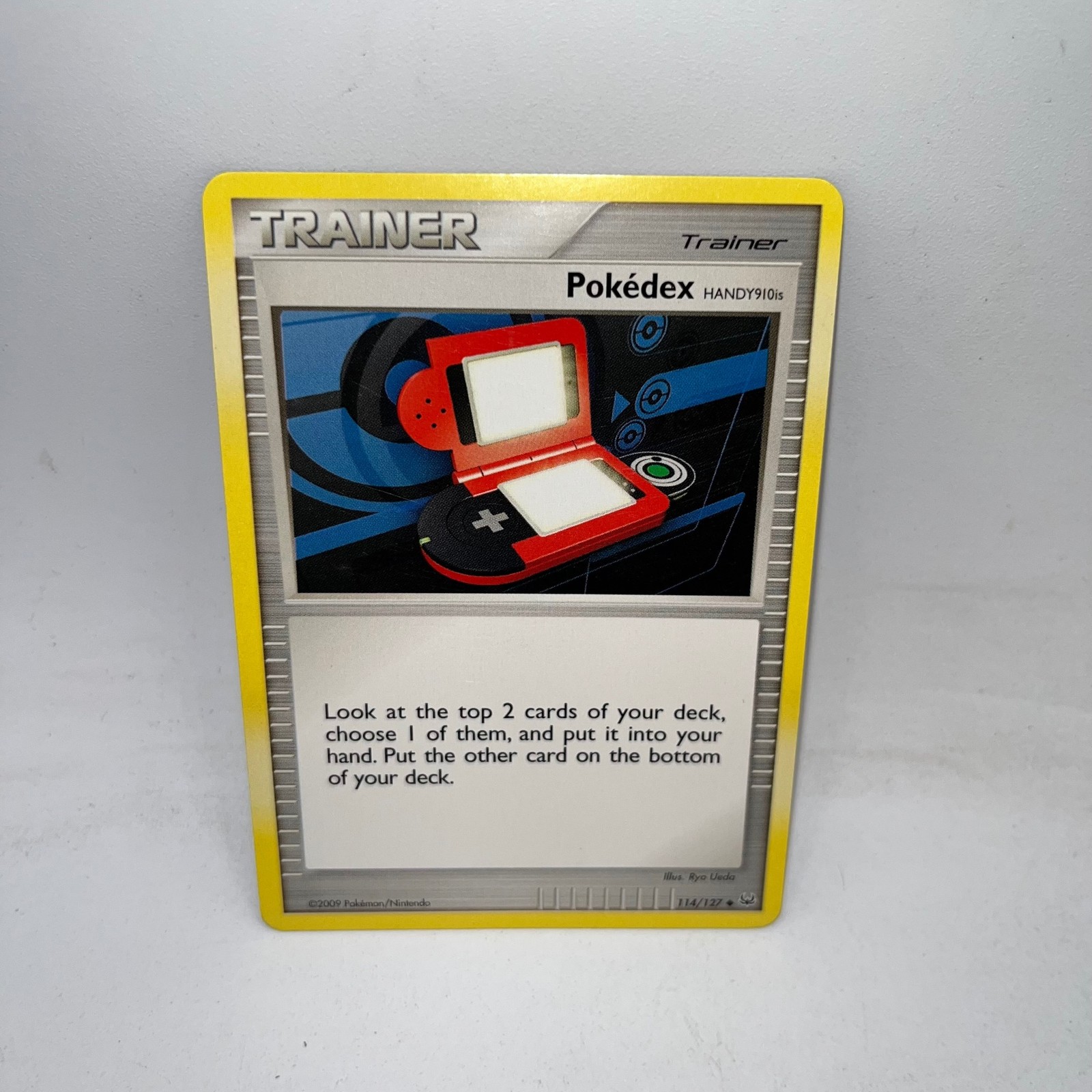 Pokedex HANDY910is 114/127 Uncommon Platinum Pokemon Lightly Played