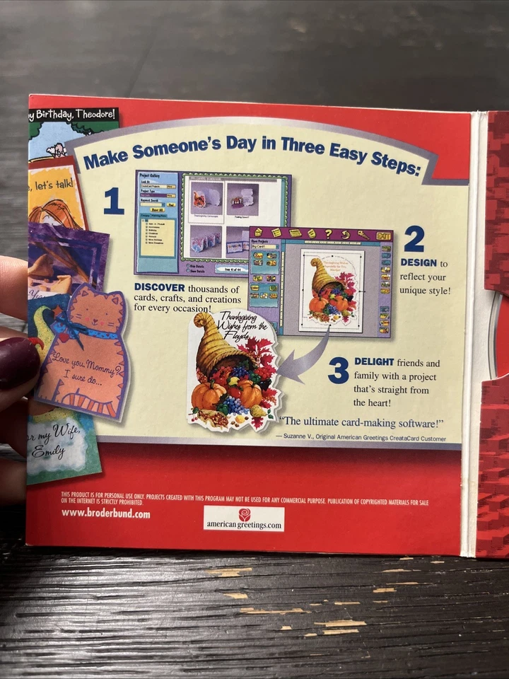 American Greetings CreataCard CD Cards For All Occasions 2002 - Image 3 of 4