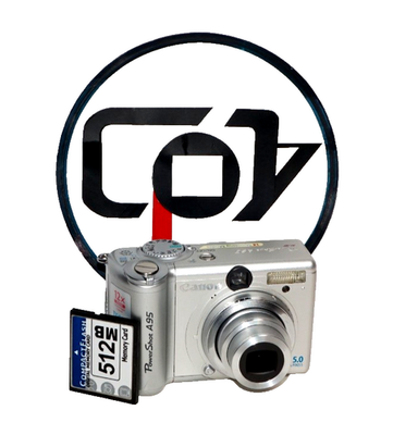 Buy Canon PowerShot A95 5.0 MP Digital Camera No Memory Card or
