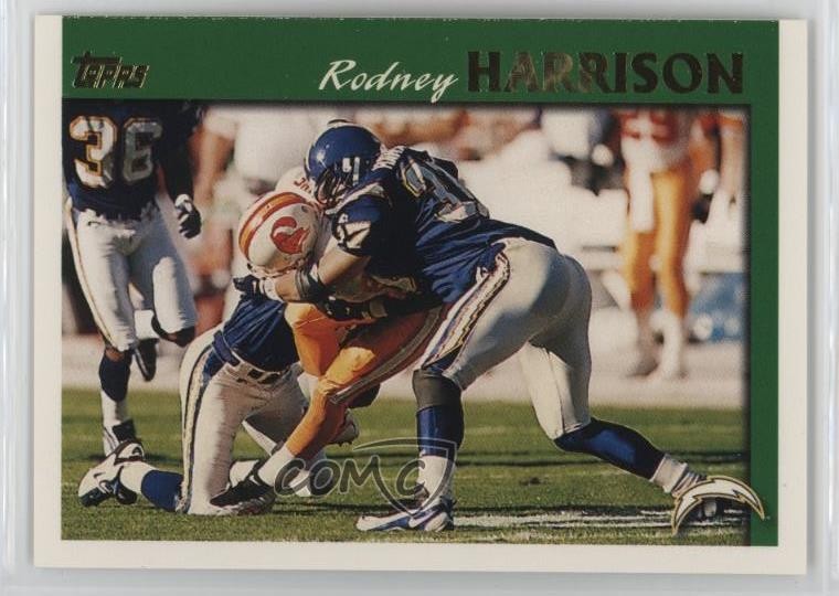 1997 Topps Rodney Harrison #87 06xk