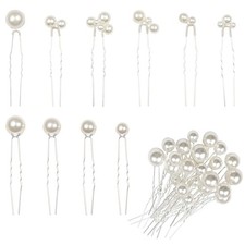 ELANE 38 Pcs Pearl Hair Pins for Wedding Hairstyles, Bridal Hair Accessories,...