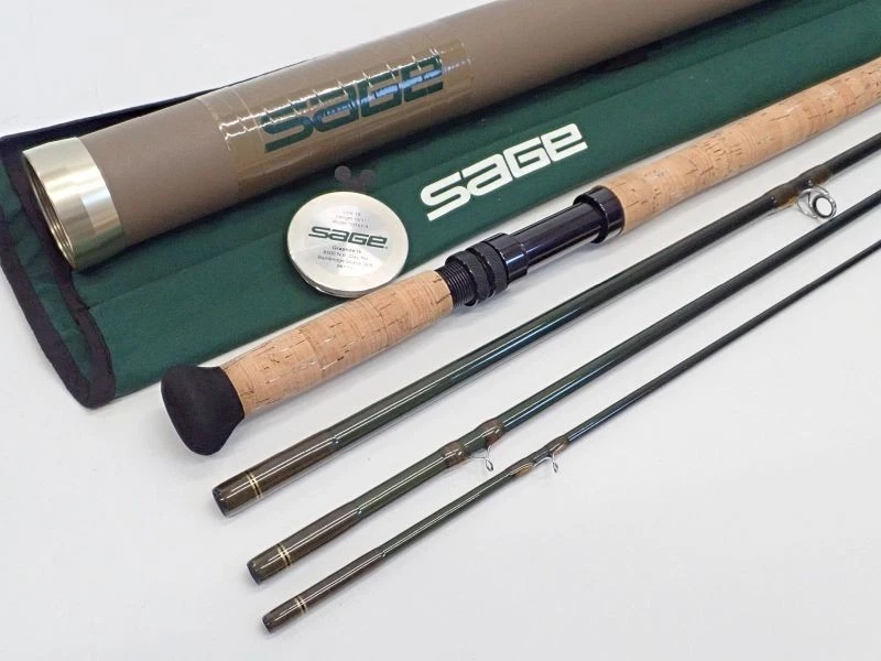 SAGE caña de mosca grafito IV 10151-4 #10 15 pies 1 pulgadas 4 piezas pesca con mosca Foto 2 de 4