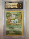 CGC Presrine 10 Bulbasaur 001/034 Trading Card Game Classic Holo