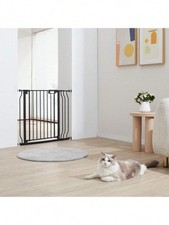 Baby Gate 29.5-39 in Extra Wide Walk Thru Auto Close Pet Safety Gate