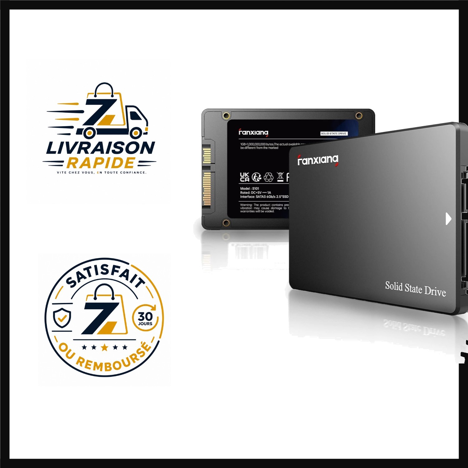 Disque SSD SATA III fanxiang S101 résout les lenteurs de stockage PC