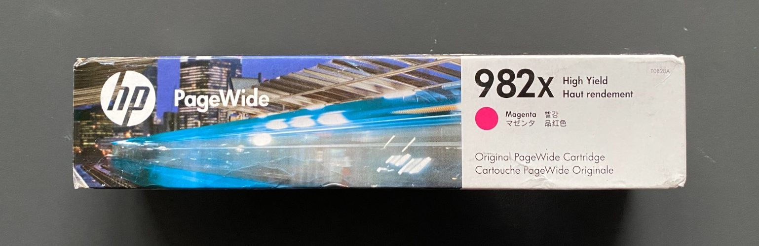Genuine HP 982X Magenta Ink - Pagewide Enterprise 765 780 785 (INC VAT) BOXED