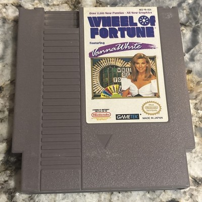 Wheel of Fortune: Featuring Vanna White (Nintendo Entertainment System 1992) NES