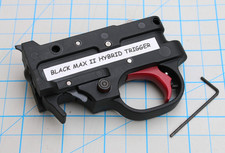 BLACK MAX II 2.0 Hybrid Trigger Assembly for Ruger 10/22LR RED