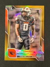 Anthony Hankerson 2025 Bowman Chrome University 1st Gold Refractor /50 