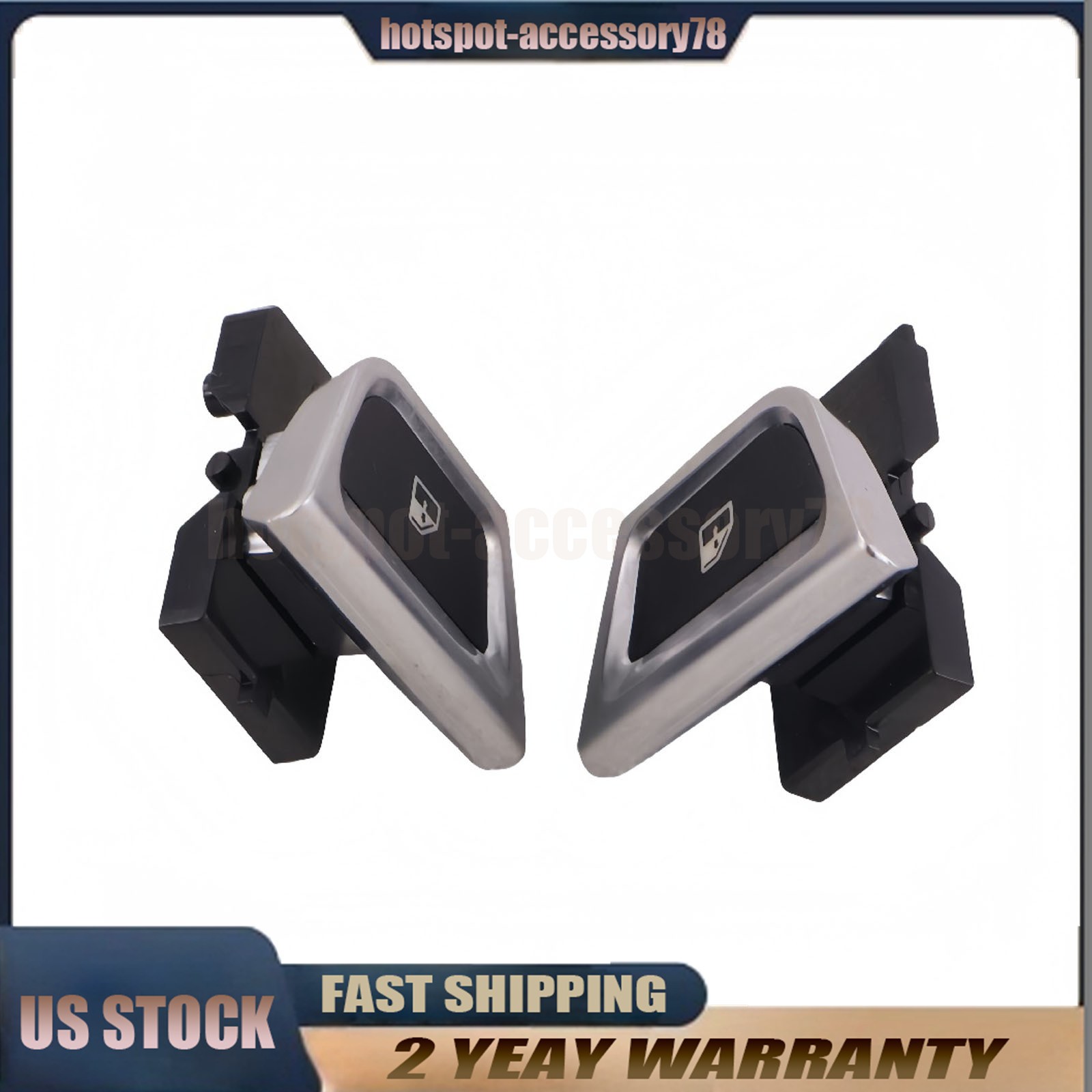 Pair Power Window Button Handle Bracket For Ferrari California T 309096 309097