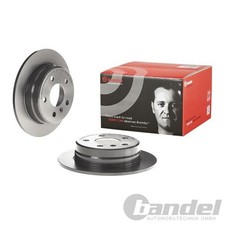 2X BREMBO DISQUES DE FREIN 258Mm PLEIN ARRIÈRE ADAPTÉ POUR MERCEDES-BENZ A-CLASS