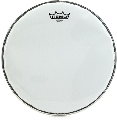 Remo White Max Marching Snare Drumhead - 13 inches (2-pack) Bundle
