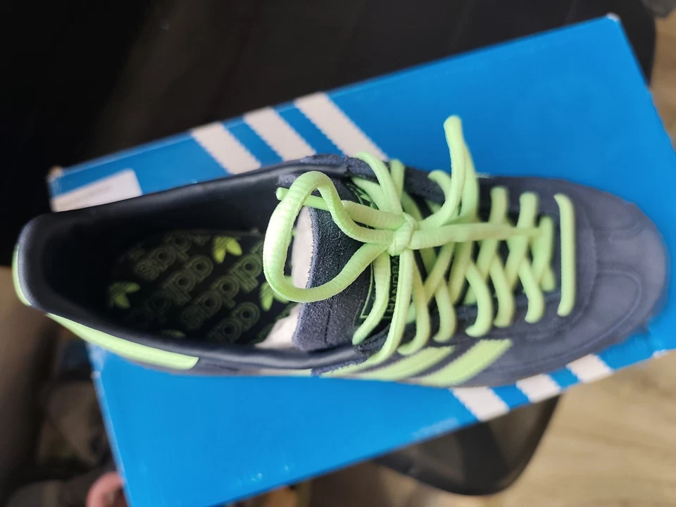 Destockage Baskets Adidas Spezial Mixte  Homme Femme 41 1/3 Bleu Nuit Navy  - Photo 4/4