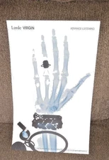 Lorde Virgin 11 x 17 poster Advanced Listening party promo cardboard X-Ray NEW