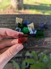 Disaster Dice D Grade Dice Whoopsies Dice TTRPG Crafting Supply Handmade R