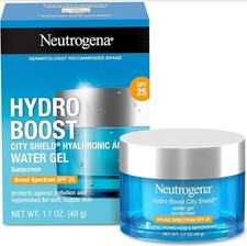 Neutrogena Hydro Boost City Shield Water Gel Face Moisturizer, Lotion, Sunscreen