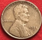 1925-D Lincoln Wheat Cent Denver Mint Penny Very Good JC1345