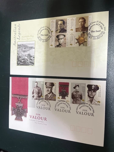 (1427) 26-8-2025 - Australia Post FDC cover - Military related (3 covers)