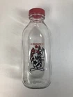 Acme Dairy Foghorn Leghorn MOO Glass Milk Bottle 32 oz Warner Bros Vtg 1996