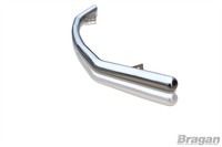 Frontspoiler Stange FüR KIA Sportage 2010 - 2016 Edelstahl Stups Kinn StoßStange