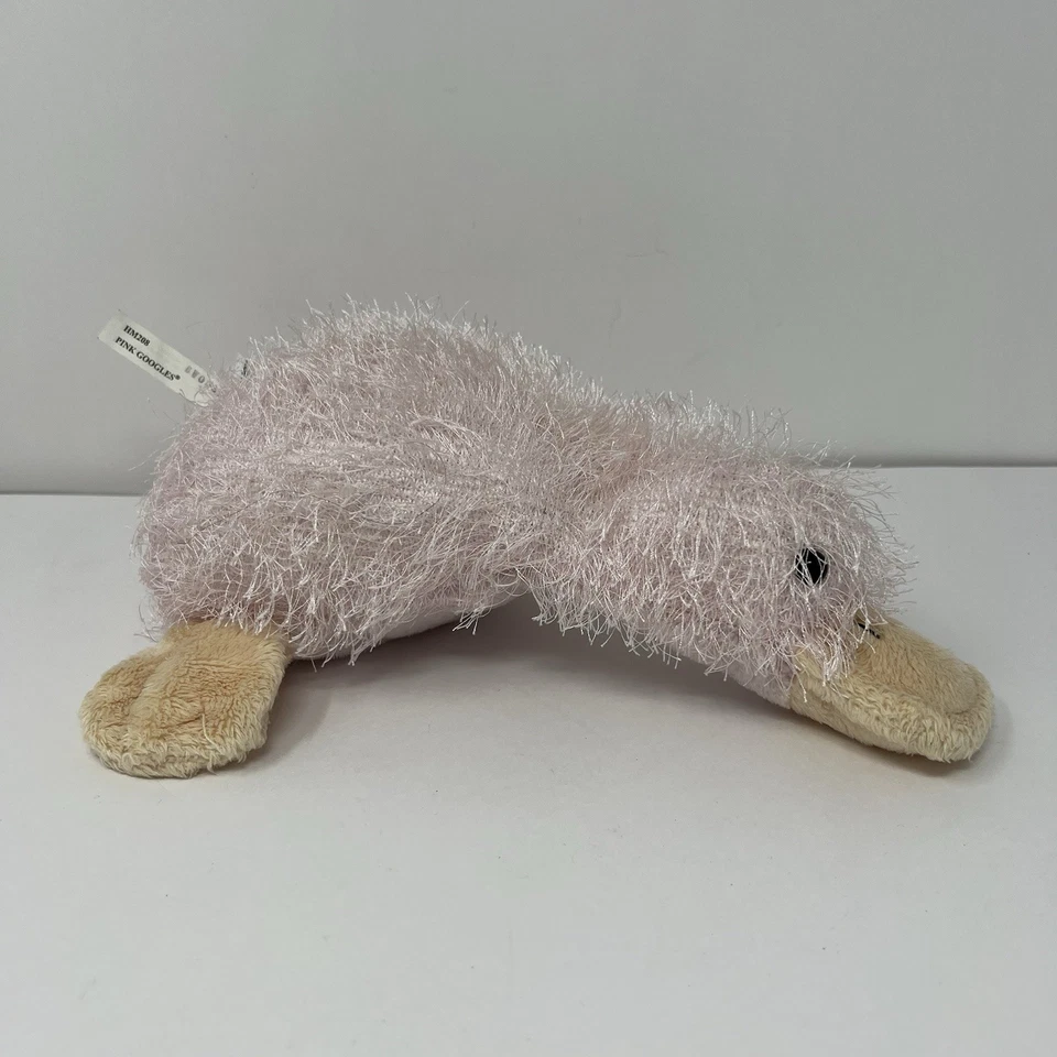 Ganz Webkinz Duck Billed Platypus Pink Googles Plush stuffed animal great gift - Image 3 of 4