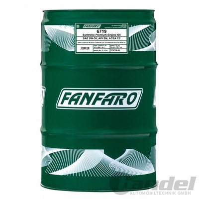 60L FANFARO 6719 O.E.M. LONGLIFE 5W30 für VW 504.00 507.00 MERCEDES 229.51