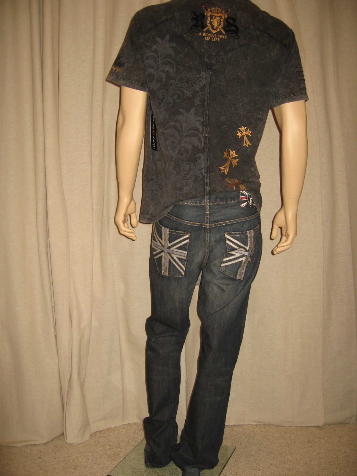 Monarchy classic Men's Jeans 34 38 40 NWT image 3