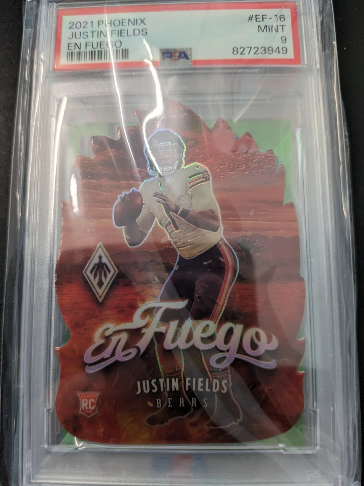 Justin Fields Panini Phoenix EN Fuego #EF16 Base