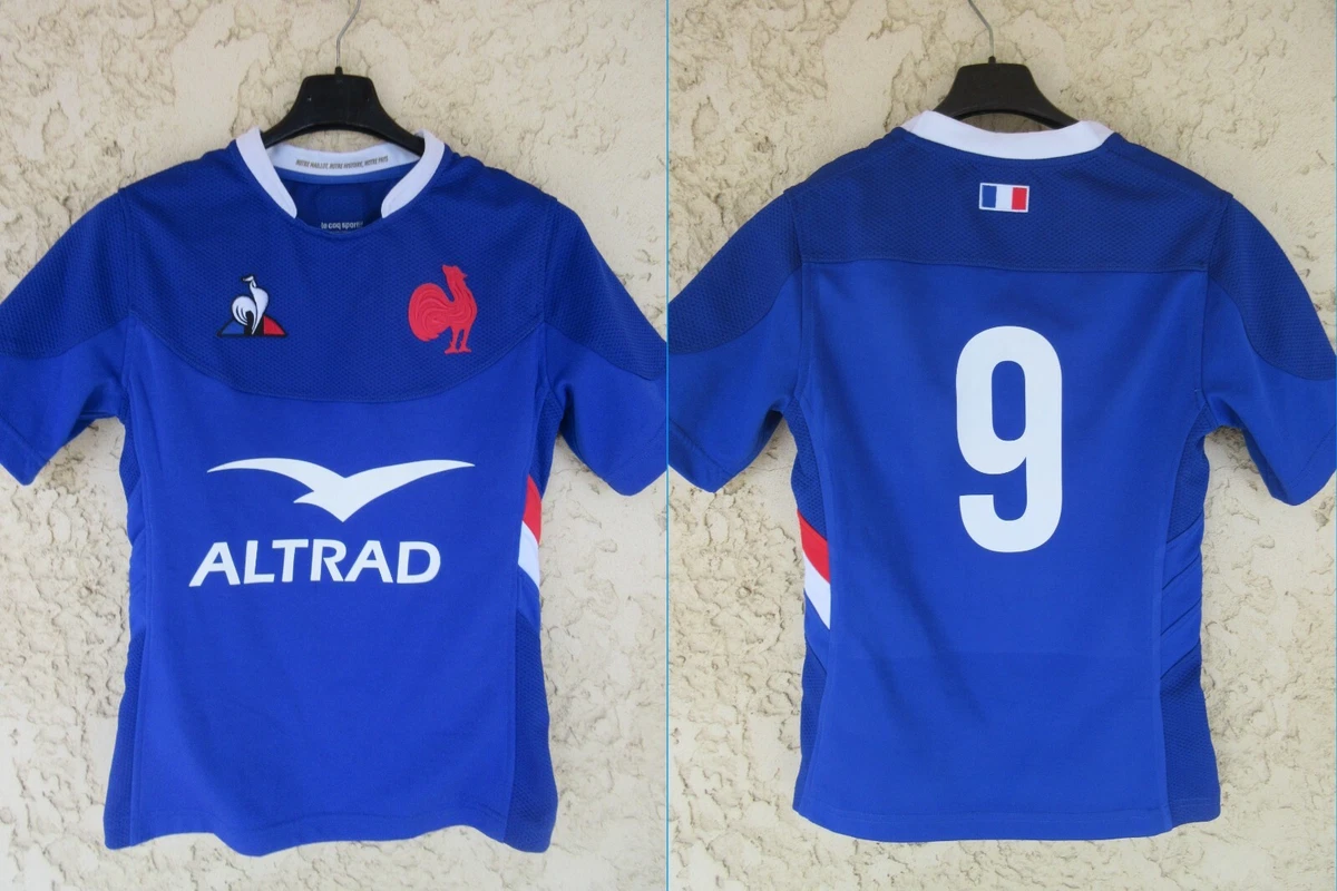 Maillot Racing 92 France Rugby Union Le Coq Sportif - Taille M - Homme - Occasion