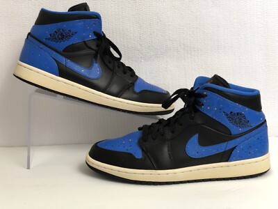 Nike Air Jordan 1 Retro Mid Royal Paint Splatter 554724-048