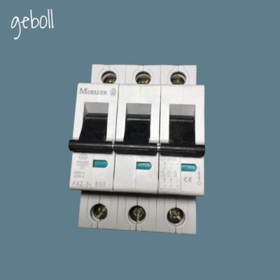 MOELLER B50 MCB MOELLER 50 AMP MCB 3P 50A B50 FAZ-3- FAZ 10kA