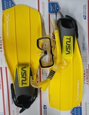 TUSA Liberator X-Ten Scuba Diving Fins TUSA Mini Mask With Snorkel