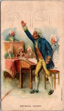 Patrick Henry Speech Orator Fischer Baking Company Newark NJ JQV4